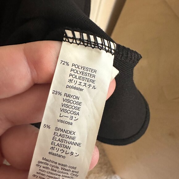 | GAP Factory | Black Pleated Dress - Picture 7 of 7